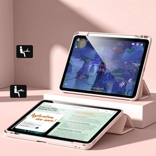 Hard Crystal Case til iPad Air 11 Gen. 6 2024 (blå)