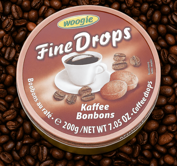 Woogie Coffee Hårdkaramell i burk 200g