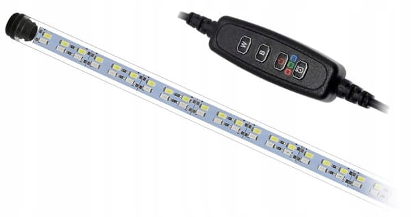 LED akvariebelysning DAG NAT LED akvarielampe 20cm med TIMER