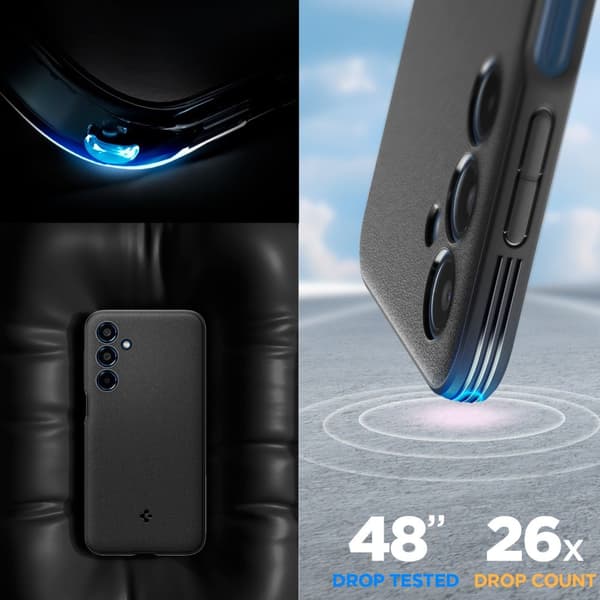 SPIGEN ESSENTIAL SANDBLAST GALAXY M35 5G MATTA MUSTA