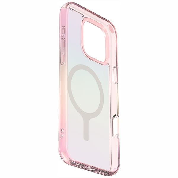 UNIQ iPhone 16 Pro Max -kotelo, Magclick Charging, pinkki prisma
