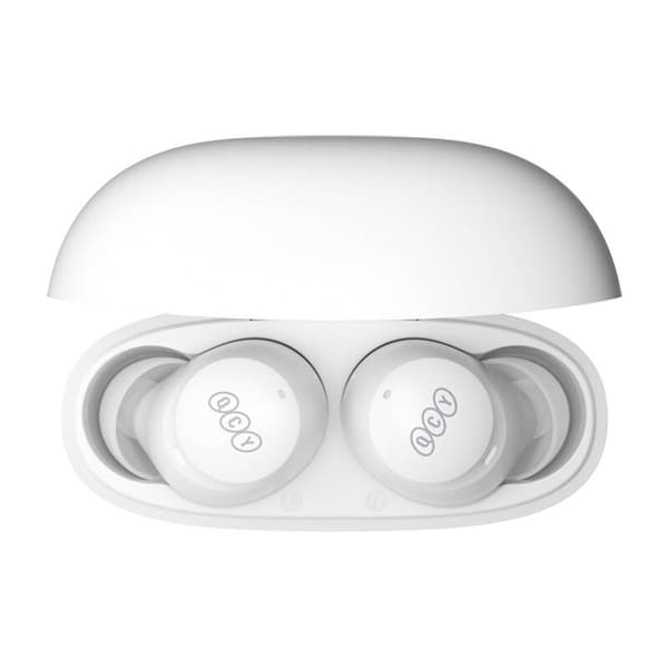 TWS QCY HT07 ArcBuds ANC-øretelefoner (hvide)