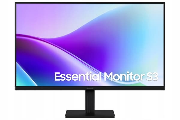 Samsung 27" LS24F320GAUXEN 120Hz IPS-skærm, sort