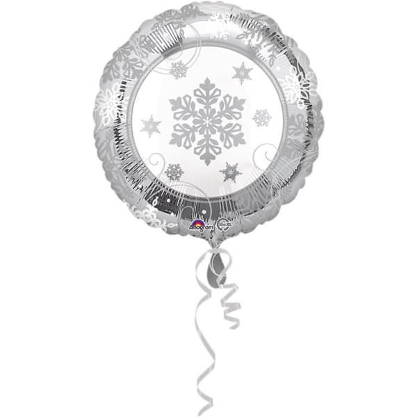 Snöflinga folieballong 43 cm 1 st