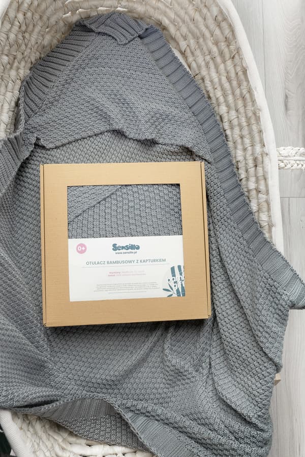 100% BAMBUS PRESENTKOST MED HUVA I GRAFIT