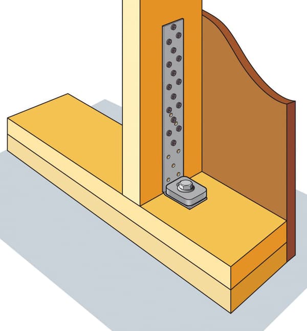 Ankkuriliitin AH19050/2 190x50x40x2mm