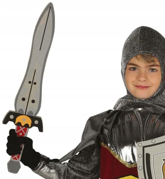 Skum RIDDERSVÆRD Skum Middelaldervåben Kriger Gladiator 53cm