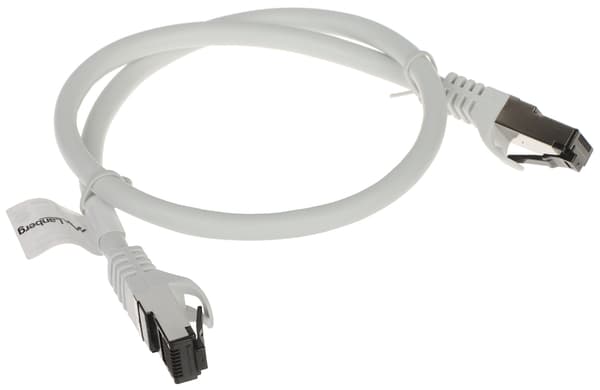 Patchkabel RJ45/sftp/8.1/0.5-grå 0.5 m lanberg