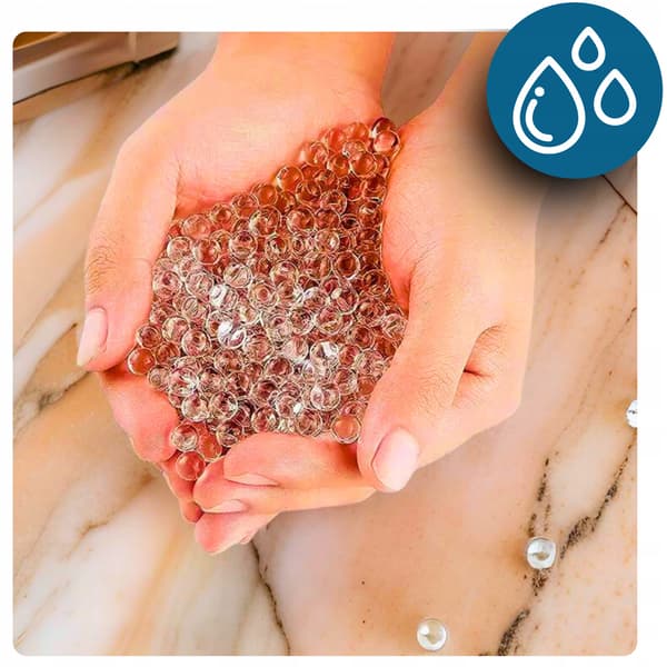 Transparenta gelbollar för blommor, hydrogel, jord, bevattning 50G