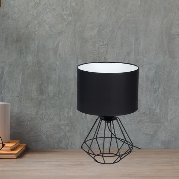 COLIN BORDSLAMPA 1 E27 SVART MILAGRO MLP4792