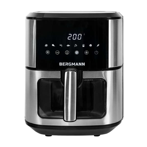 Bergmann YO 1 airfryer 6,5l 1500W sort