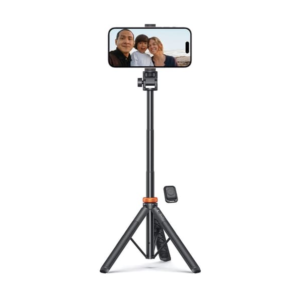 TECH-PROTECT L03S BLUETOOTH-SELFIE-KEPPU JA JALUSTA MUSTA