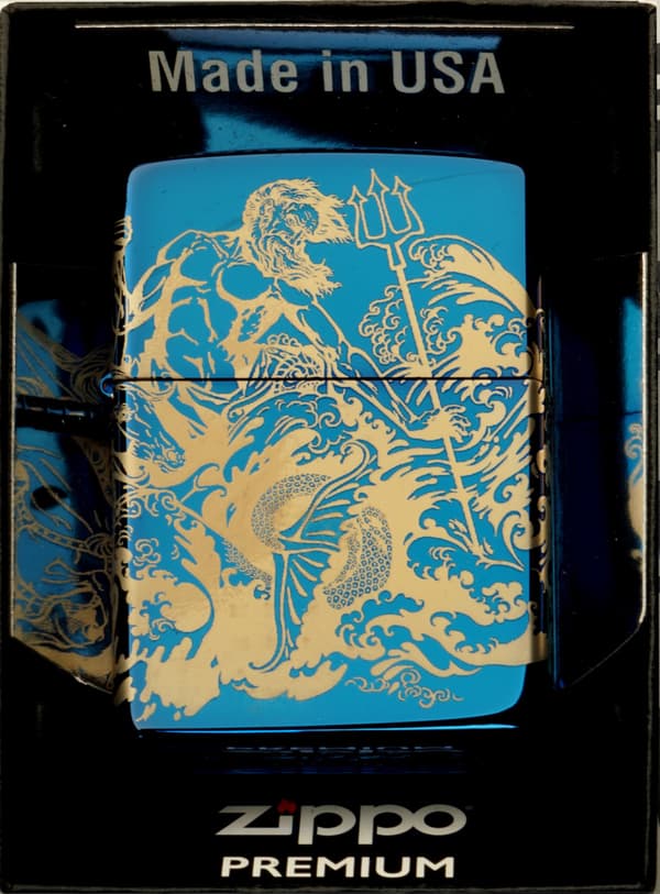 ZIPPO Lighter ATLANTIS DESIGN Gavesæt nr. 2