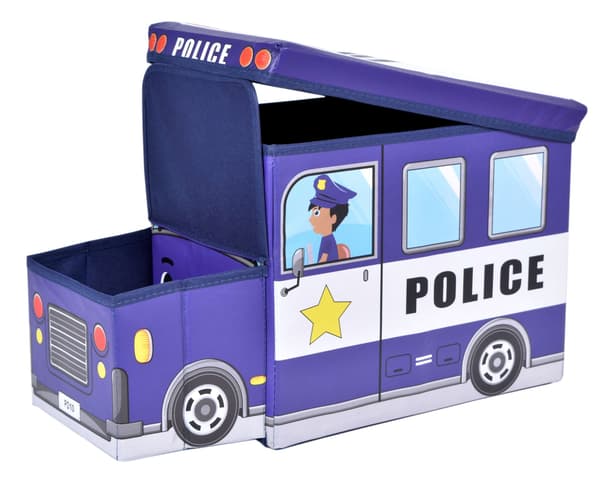 Lelulaatikko Poliisiauto sininen