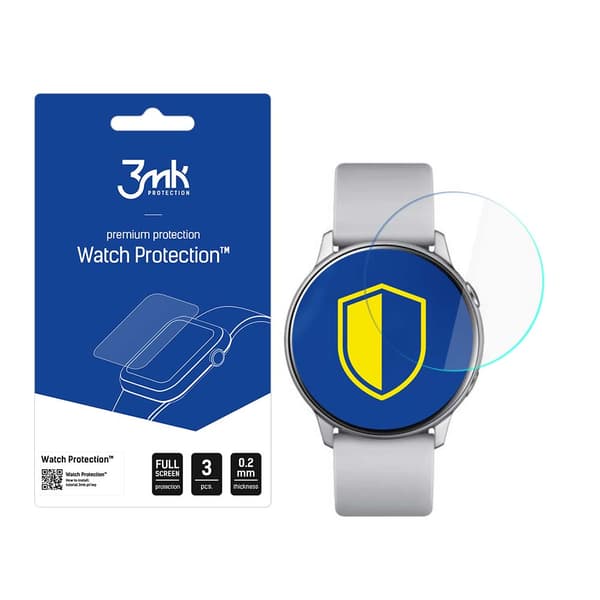 Samsung Galaxy Watch Active - 3mk Urbeskyttelse ARC