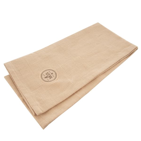Köksdukar bomull beige 70x50 cm 2 st