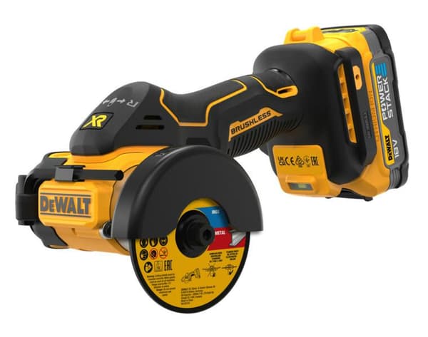 DEWALT 18V 76mm 2x1.7Ah POWERSTACK DCS438E2T