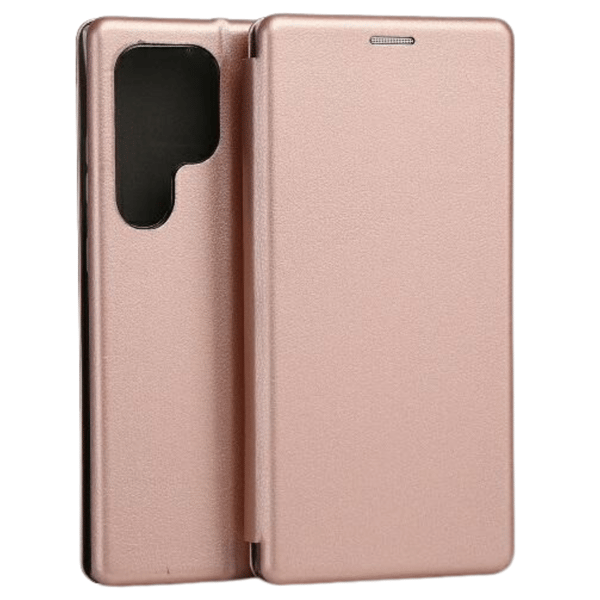 Beline Magnetisk Bogetui til Samsung S24Ultra S928 Rosaguld