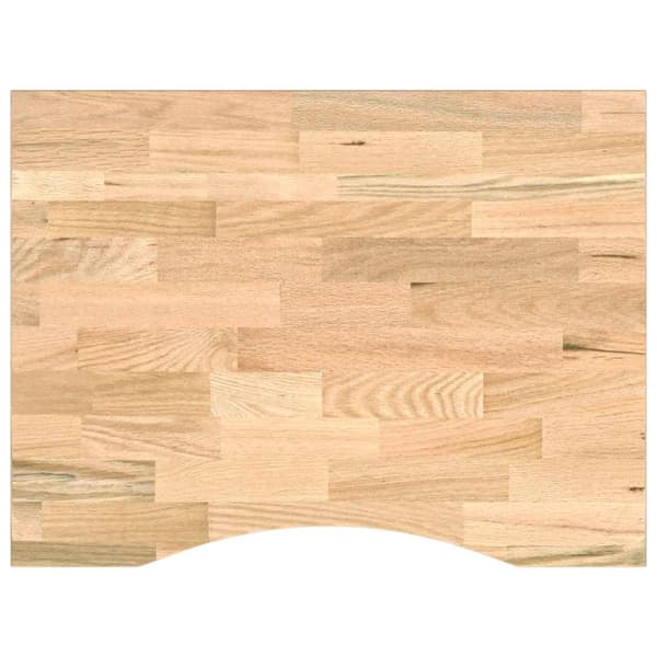 vidaXL Arbetsbord, 80x60x(71,5-98) cm, Ekträ