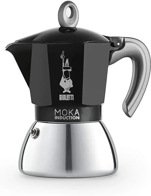 Bialetti mokkakande Ny Moka Induktion 6 kopper sort