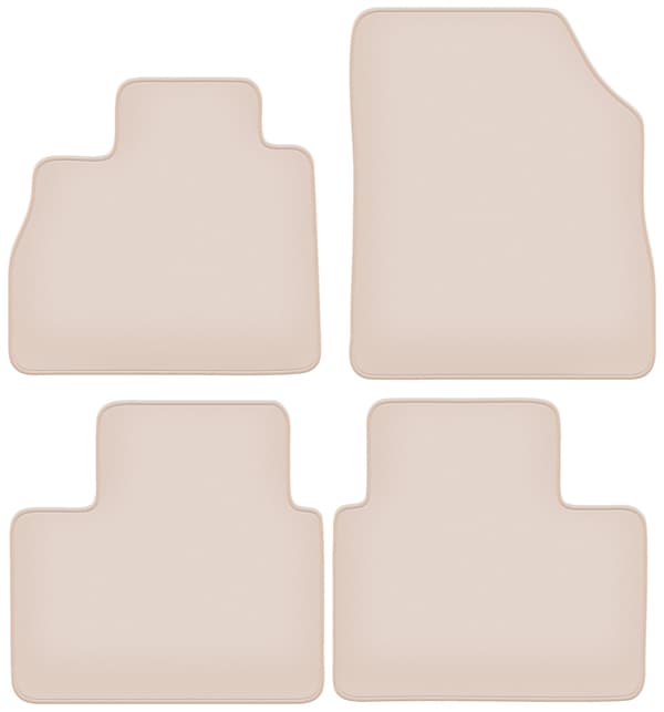 PREMIUM beige måtter til Renault Scenic IV minivan 2016-