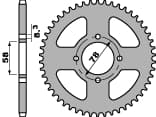 Bakdrev PBR 810 51 Suzuki RV 125 Van Van Stål Hållbart