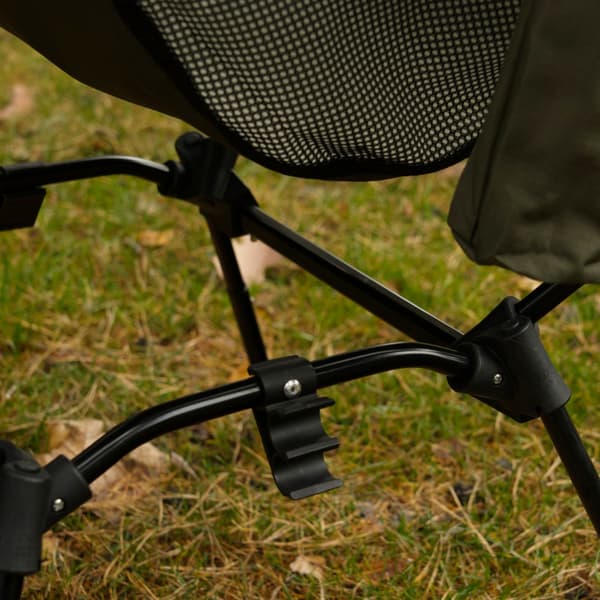 Stor Offlander campingstol, foldbar, olivengrøn