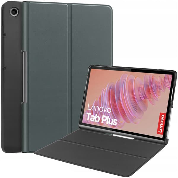 Etui Smart Case Lenovo Tab Plus TB351FU - D. Grön