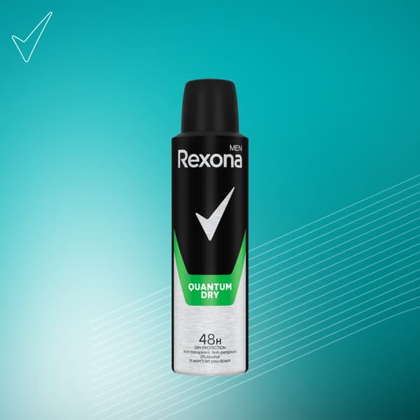 320396 Rexona Mænd Spray Hurtig Tør