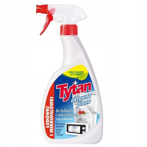 Jääkaapin ja mikroaaltouunin puhdistusaine Tytan spray