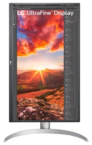 Monitor LG UltraFine 27UP850K-W UHD 4K IPS HDR10 Sort-sølv
