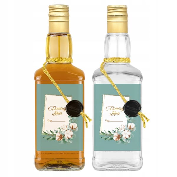 Daniel flaska 500 ml dekorerad för vodka present tinktur vin tillfällig