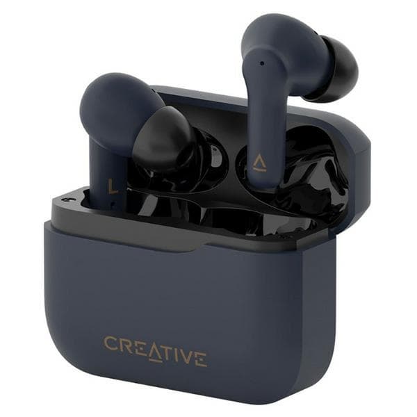 Creative Zen Air Plus Trådlösa Hörlurar Mörkblå/Mörkblå Bluetooth 5.3 ANC