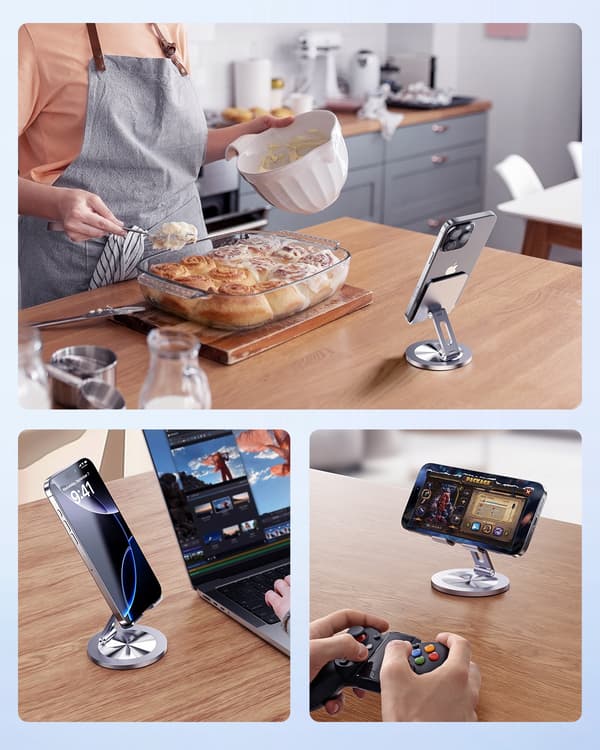 INNOSTYLE FOLDBAR TELEFON OG TABLET STATIVHOLDER 360° STATIV