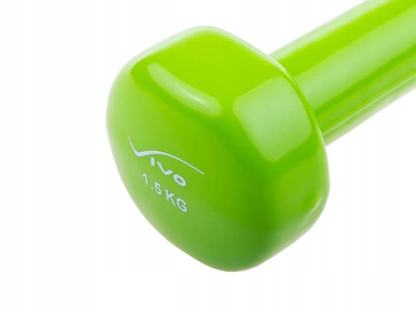 VIVO KÄSIPAINOT 1,5 KG VIHREÄ 1 KPL