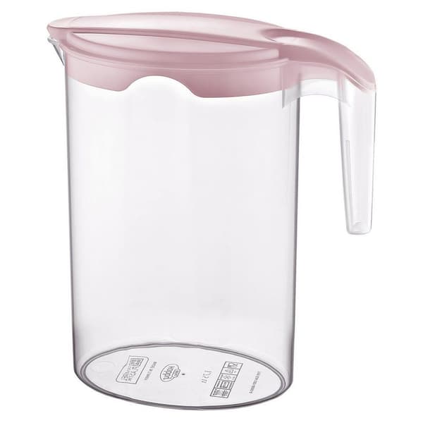 Plastkanna med lock 1,75 l