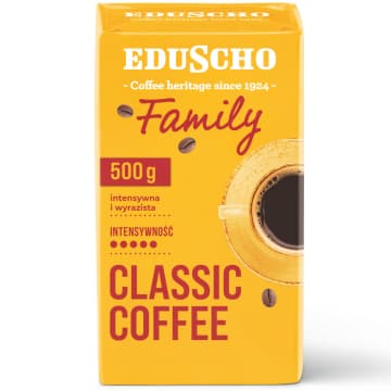 Eduscho Family. 500g vakuumförpackad malen kaffe