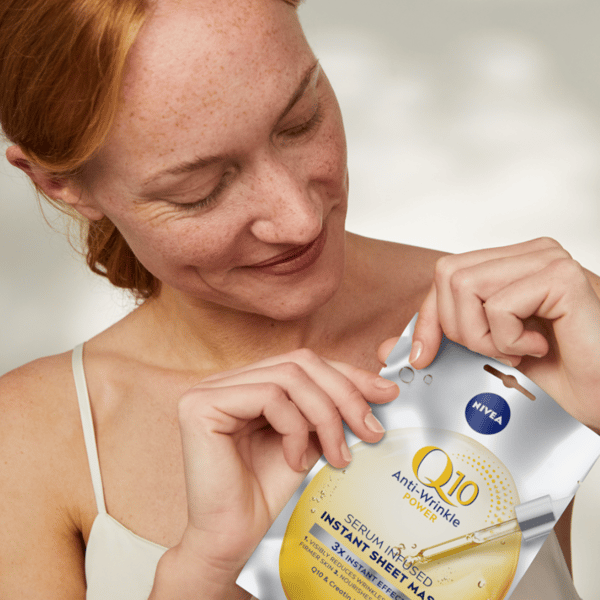 Nivea Q10 POWER P/RYNKER ansigtsmaske 1 stk