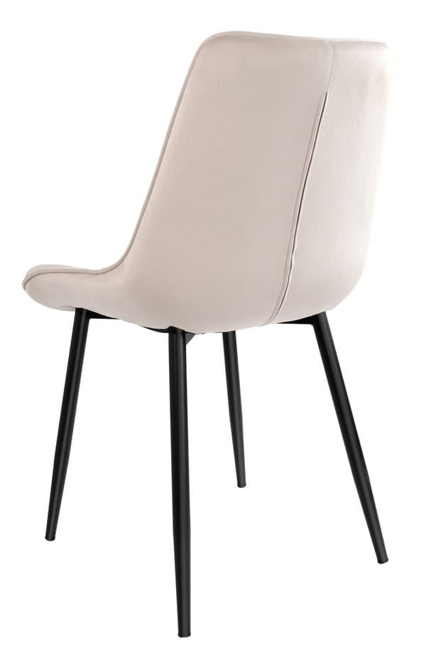 NORMAN Velvet beige samettituoli