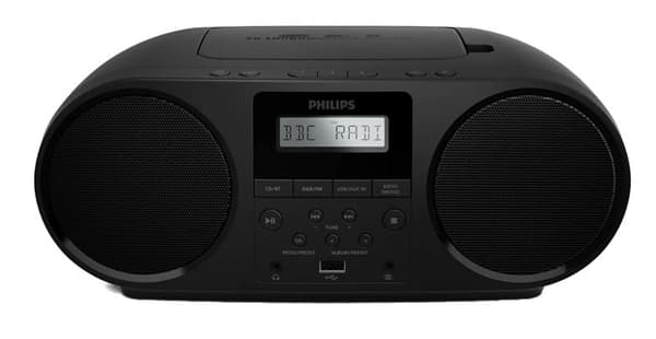 Bærbar radioafspiller PHILIPS AZB798T/12 Sort