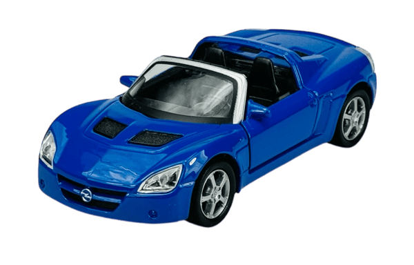 WELLY 2001 OPEL SPEEDSTER BLÅ 1:34 42332