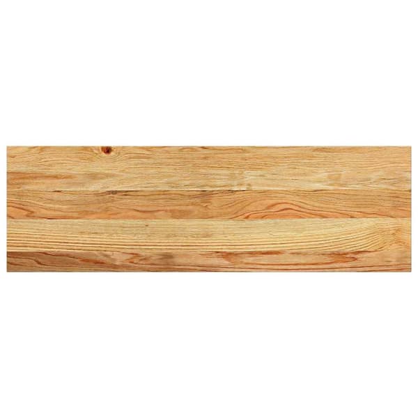 vidaXL trappetrin, 8 stk. brun 80x25x2 cm massivt egetræ