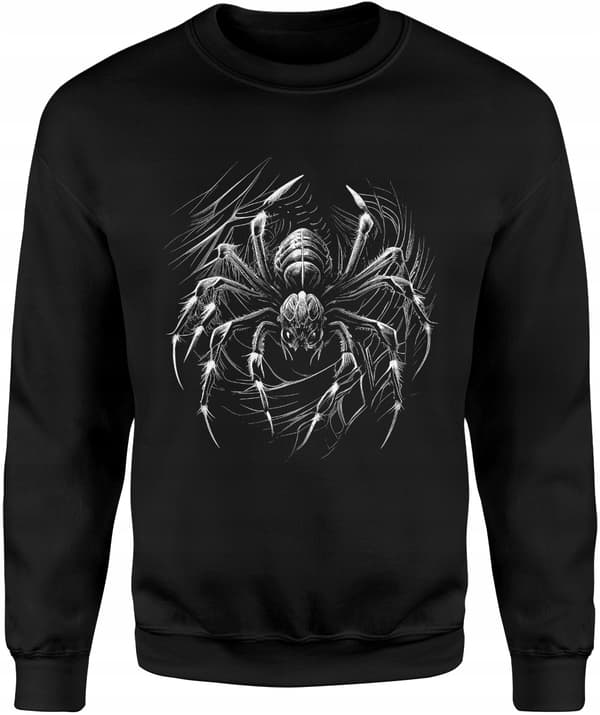 SPIDER HERRESWEATSHIRT MED SPIDER STØRRELSE M UDEN HÆTTE