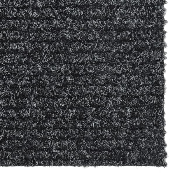 vidaXL Smutsabsorberande matta, 100x450 cm, Antracit