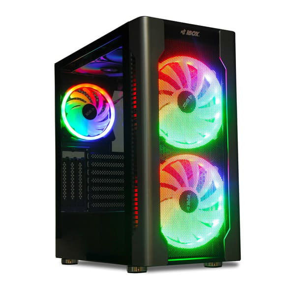 IBOX Chiron ZH68 Gaming Midi Tower ATX computerkabinet
