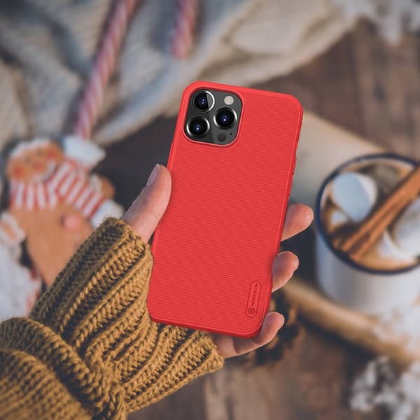 Nillkin Super Frosted Shield Pro - Apple iPhone 13 Pro Max cover (sort)