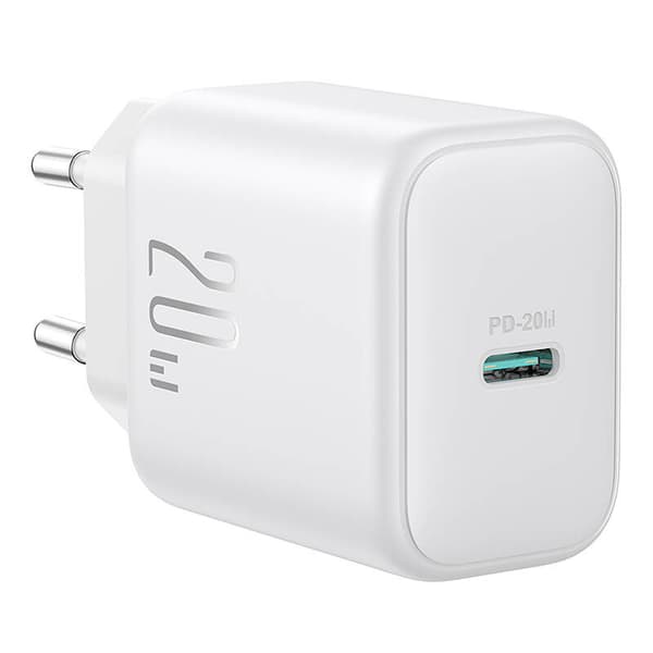 Jayroom JR-TCF20 PD20W EU-väggladdare (vit)