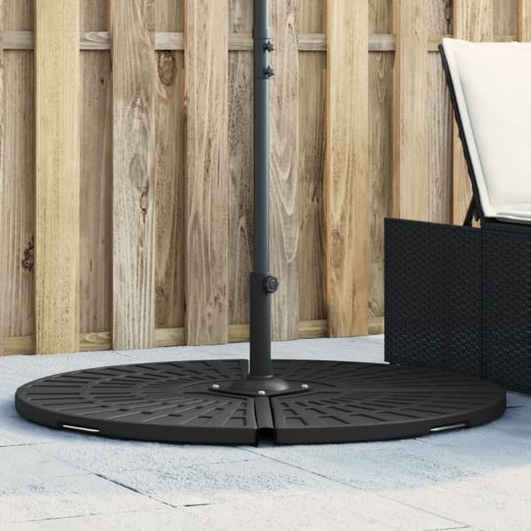 vidaXL Paraplyvikt med kryssstativ, 14 kg