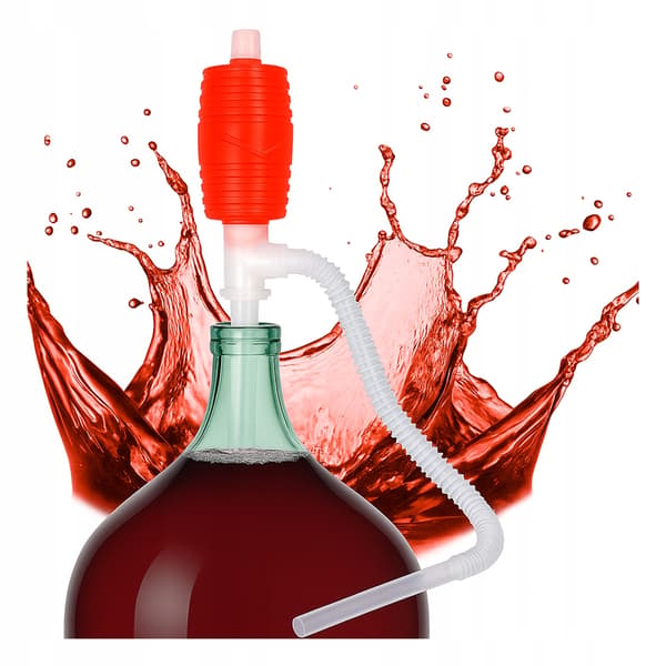 VINPUMP FÖR TÖMNING OCH DRÄNNING AV VIN MED HANDPUMP