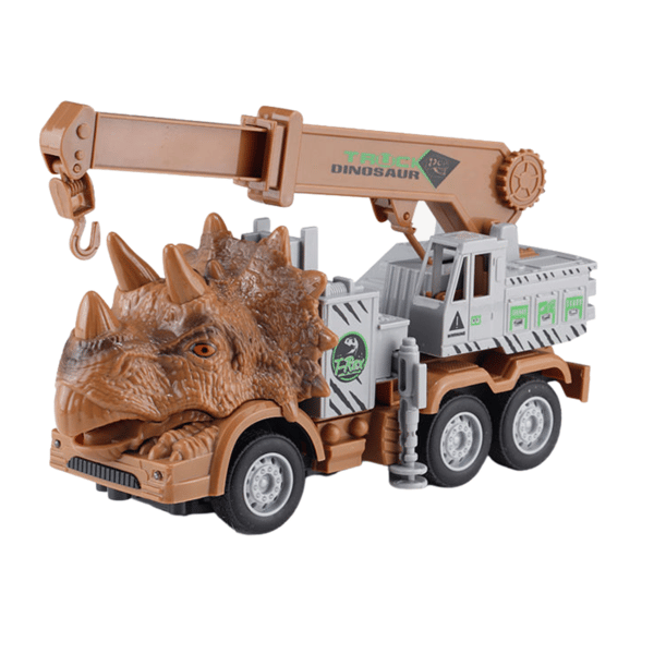 Fjärrsteerad lastbil dinosaur stor krok ljus ljud